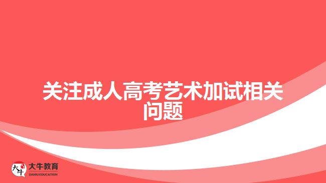 關注成人高考藝術加試相關問題