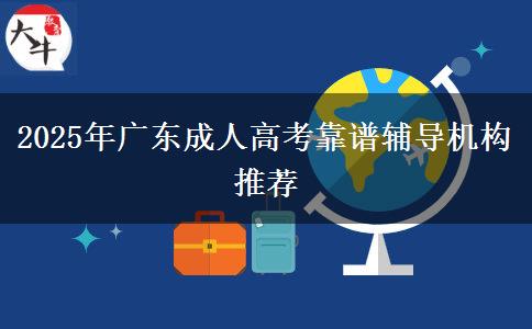 2025年廣東成人高考靠譜輔導機構推薦